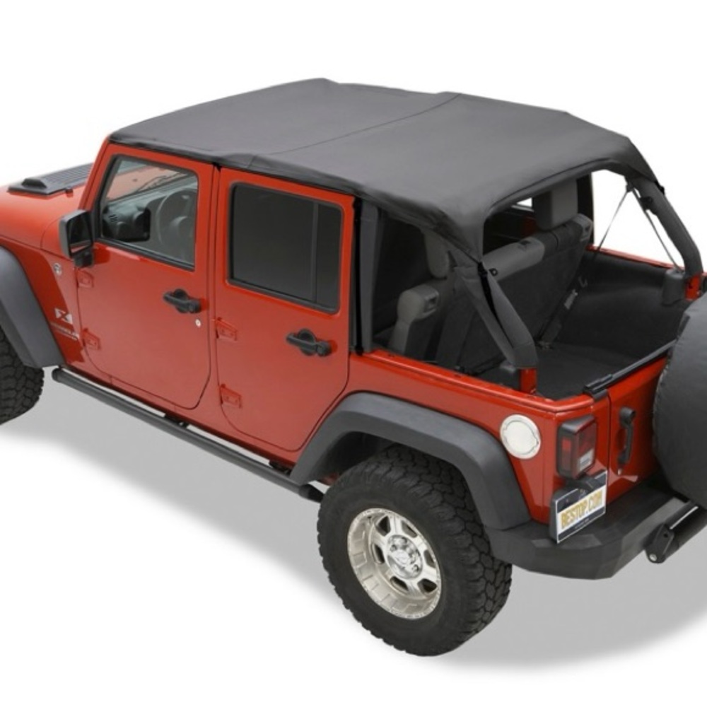 Bestop Safari Style Bikini Top for Jeep Wrangler